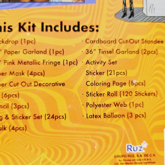 Disney Nightmare Before Christmas Halloween Trunk Or Treat Kit - 200 Pieces - Picture 2 of 3